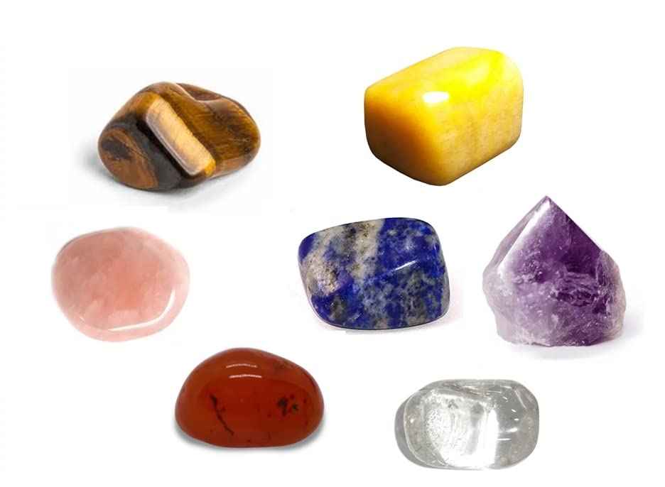 7 Chakra Healing Stones Tumble Set - AAA Grade Meditation & Healing Kit Default Title